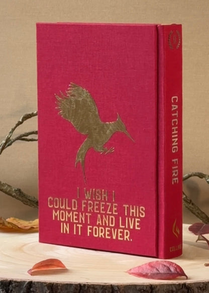 The Hunger Games 3 Book Set – Special Edition, Handmade Clothbound Book, Suzanne Collins