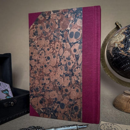 Frankenstein Custom Rebound Book – Clothbound, Handmade, Mary Shelley