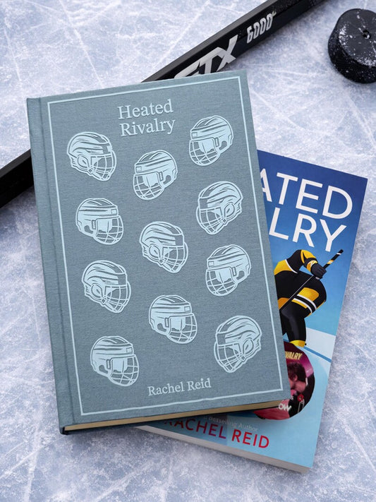 Heated Rivalry Custom Rebound Book – Special Edition, Penguin Classic Clothbound, Handmade, Rachel Reid