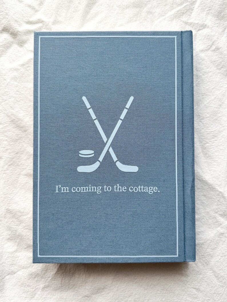 Heated Rivalry Custom Rebound Book – Special Edition, Penguin Classic Clothbound, Handmade, Rachel Reid