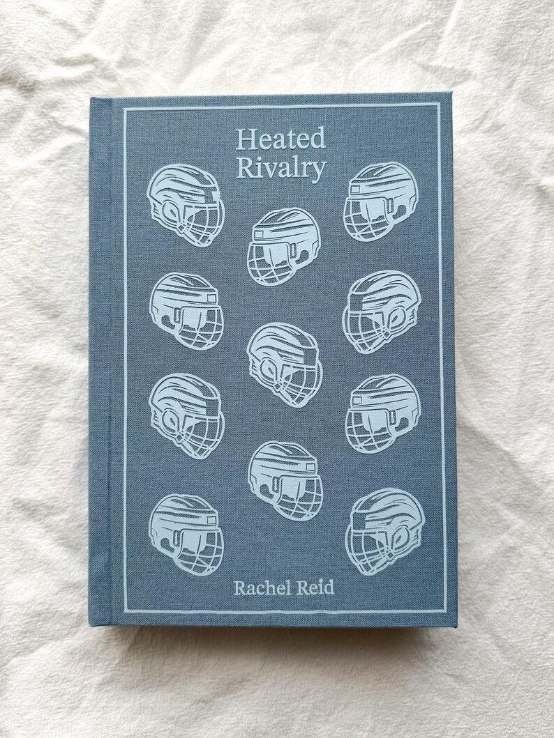 Heated Rivalry Custom Rebound Book – Special Edition, Penguin Classic Clothbound, Handmade, Rachel Reid