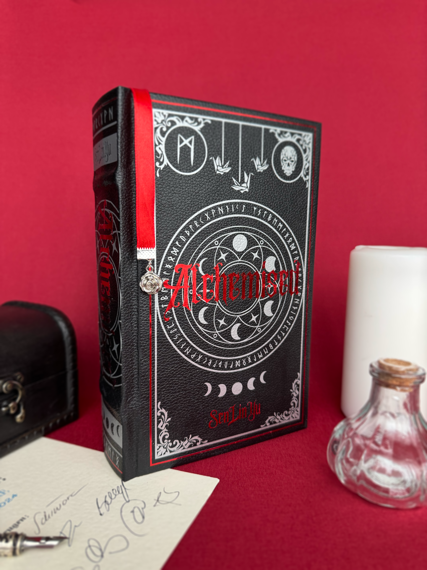 Alchemised Special Edition Hardcover Book – Leatherbound, Handmade, SenLinYu