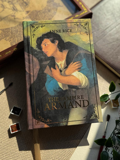 The Vampire Armand Custom Rebound Book, The Vampire Chronicles – Special Edition, Handmade, Anne Rice