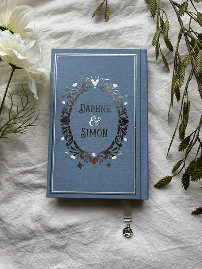 Bridgerton the Duke & I Custom Rebound Book – Special Edition, Clothbound, Handmade, Julia Quinn