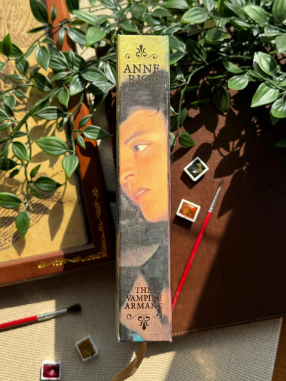The Vampire Armand Custom Rebound Book, The Vampire Chronicles – Special Edition, Handmade, Anne Rice
