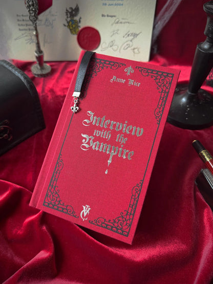 Interview with the Vampire Custom Rebound Book Part One – Clothbound, Handmade, Anne Rice