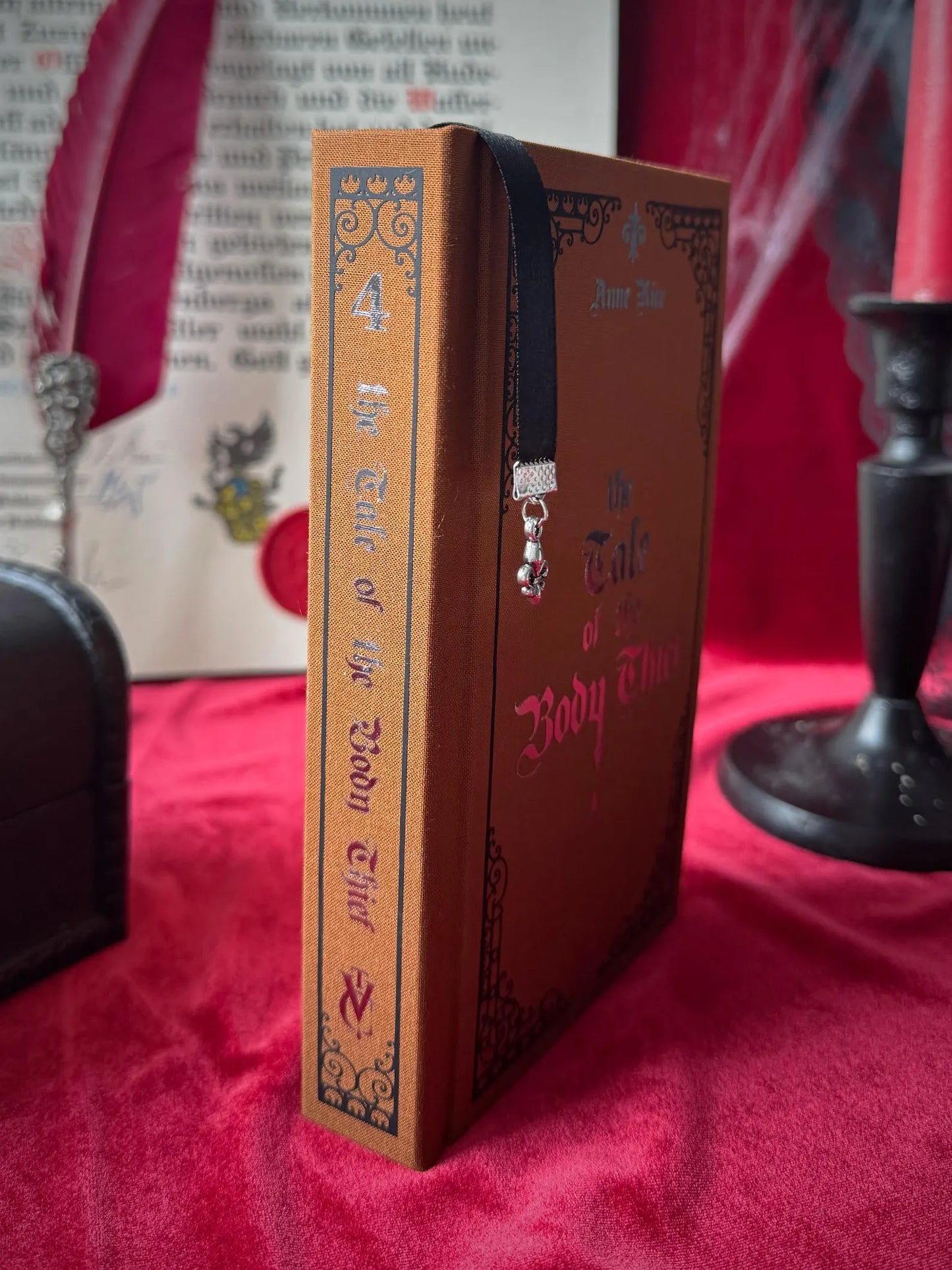 The Tale of the Body Thief Custom Rebound Book Part Four – Clothbound, Handmade, Anne Rice