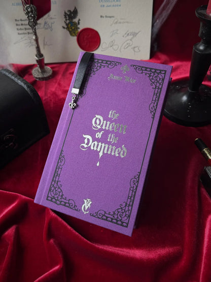 The Queen of the Damned Custom Rebound Book Part Three – Clothbound, Handmade, Anne Rice