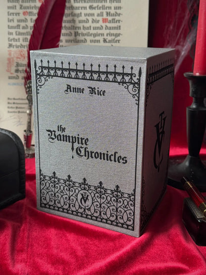 The Vampire Chronicles Custom Rebound Book Set – Clothbound, Handmade, Anne Rice