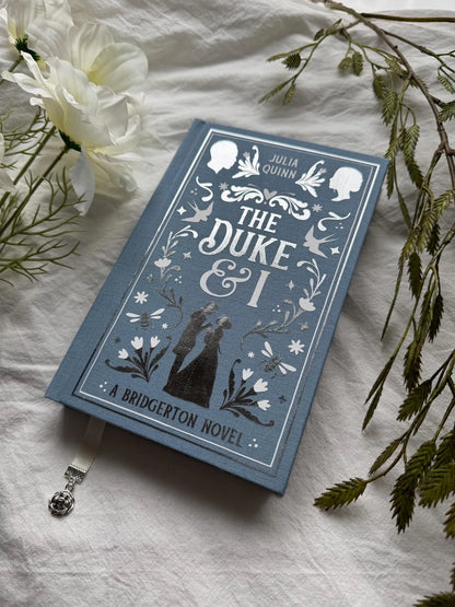 Bridgerton the Duke & I Custom Rebound Book – Special Edition, Clothbound, Handmade, Julia Quinn