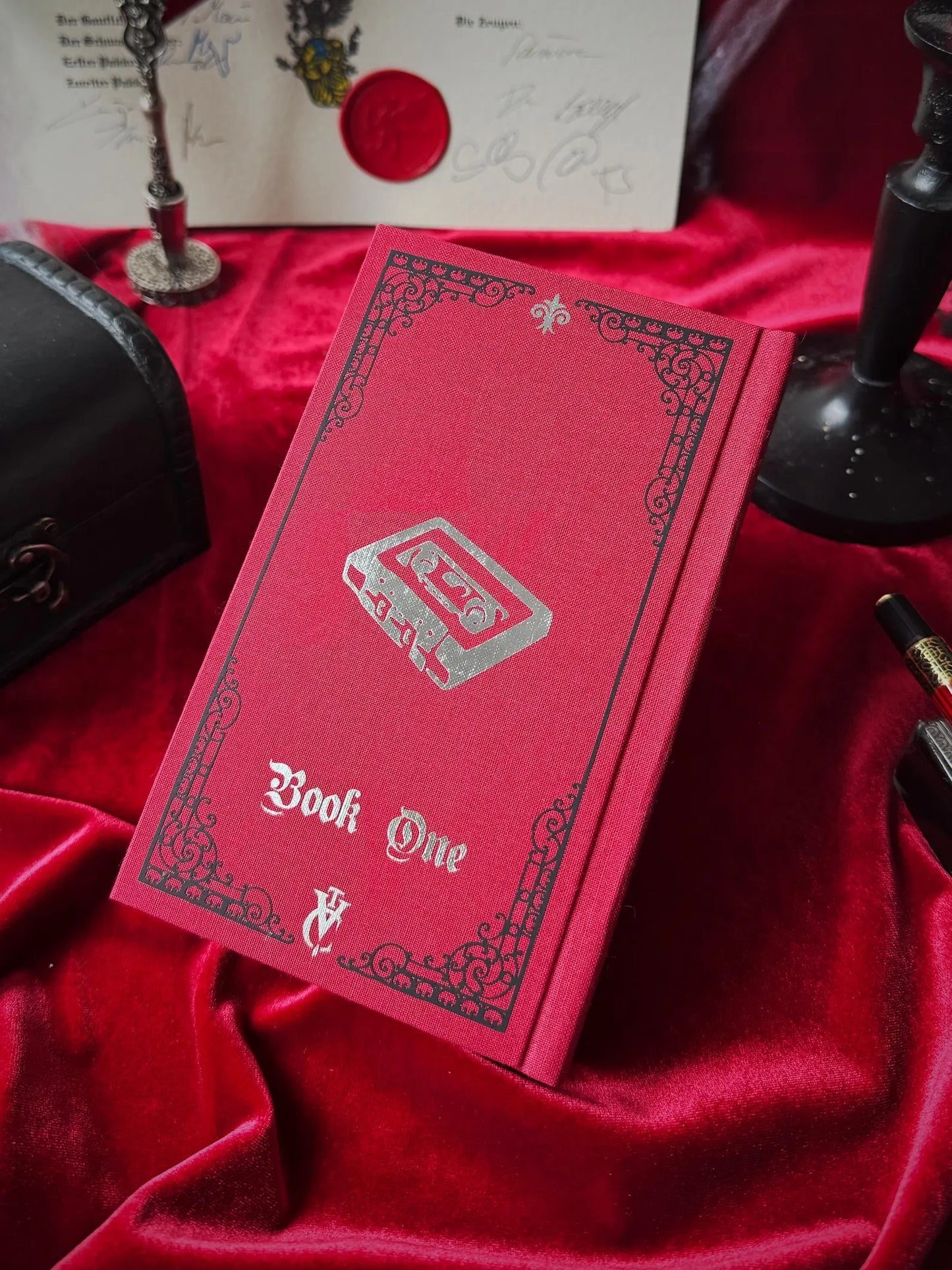 Interview with the Vampire Custom Rebound Book Part One – Clothbound, Handmade, Anne Rice