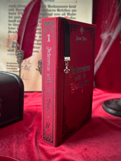 Interview with the Vampire Custom Rebound Book Part One – Clothbound, Handmade, Anne Rice