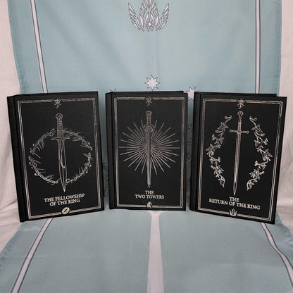 The Lord of the Rings Custom Rebound Book Set – Clothbound, Handmade, J.R.R Tolkien