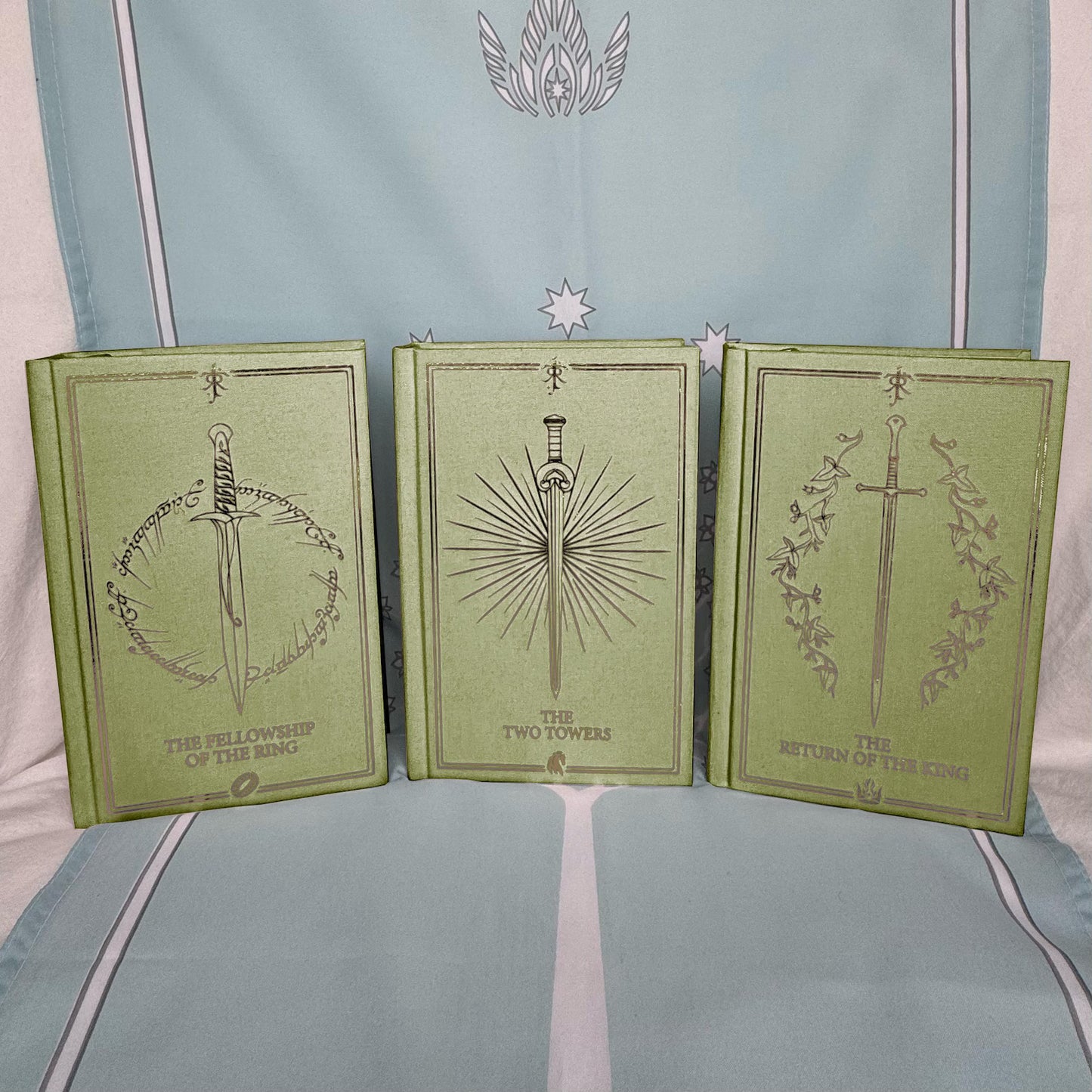 The Lord of the Rings Custom Rebound Book Set – Clothbound, Handmade, J.R.R Tolkien