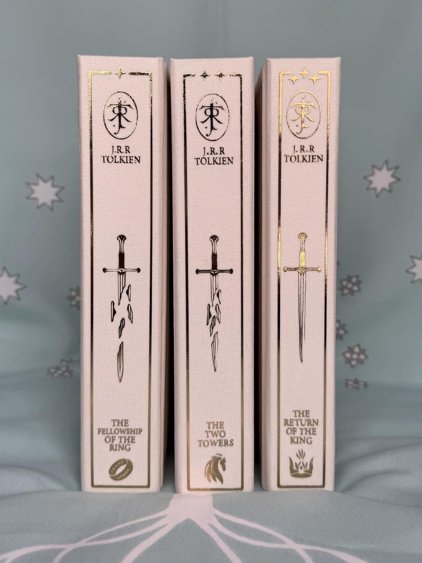 The Lord of the Rings Custom Rebound Book Set – Clothbound, Handmade, J.R.R Tolkien