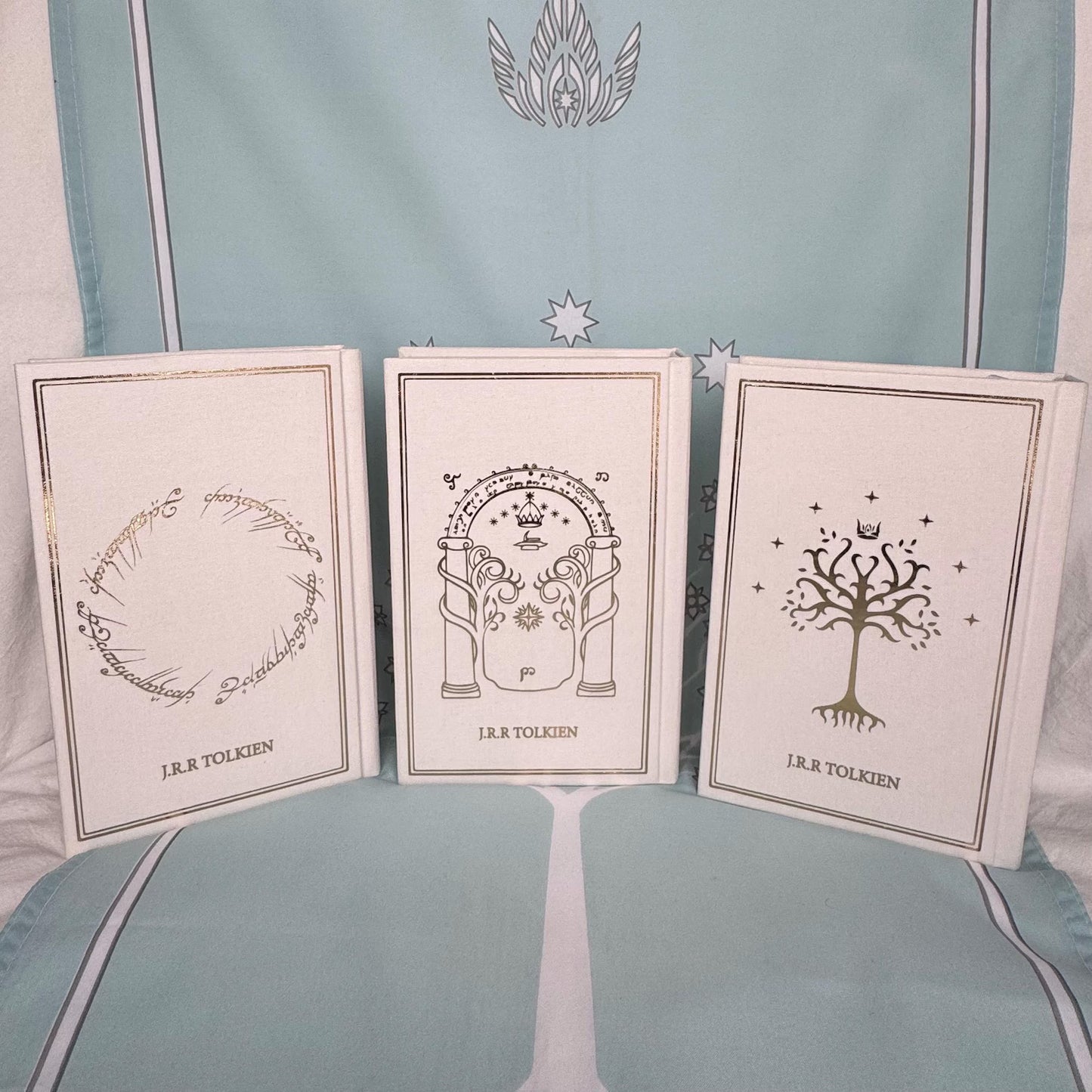 The Lord of the Rings Custom Rebound Book Set – Clothbound, Handmade, J.R.R Tolkien