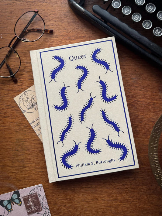 Queer Custom Rebound Book – Special Edition, Penguin Classic Clothbound, Handmade, William S. Burroughs