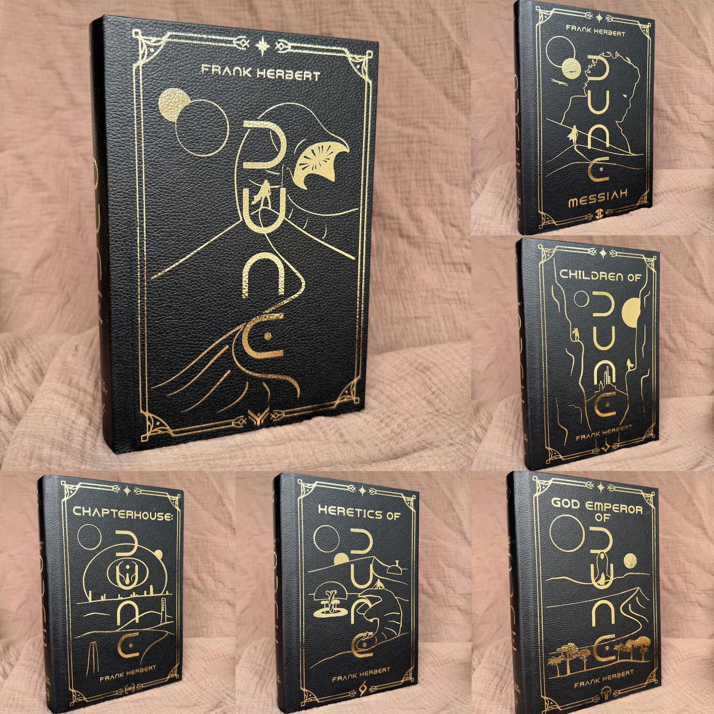 Dune Complete Bookset – Special Edition, Handmade 6 book Collection, Frank Herbert