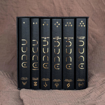 Dune Complete Bookset – Special Edition, Handmade 6 book Collection, Frank Herbert