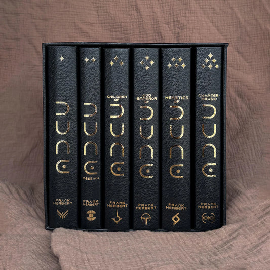 Dune Complete Bookset – Special Edition, Handmade 6 book Collection, Frank Herbert