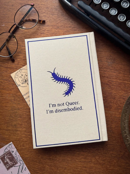 Queer Custom Rebound Book – Special Edition, Penguin Classic Clothbound, Handmade, William S. Burroughs