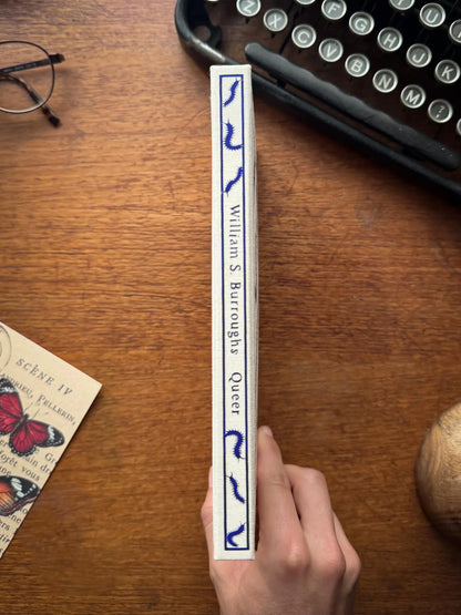 Queer Custom Rebound Book – Special Edition, Penguin Classic Clothbound, Handmade, William S. Burroughs