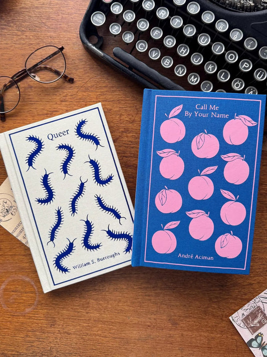Call me by your name & Queer Custom Rebound Book Set – Special Edition, Penguin Classic Clothbound, Handmade