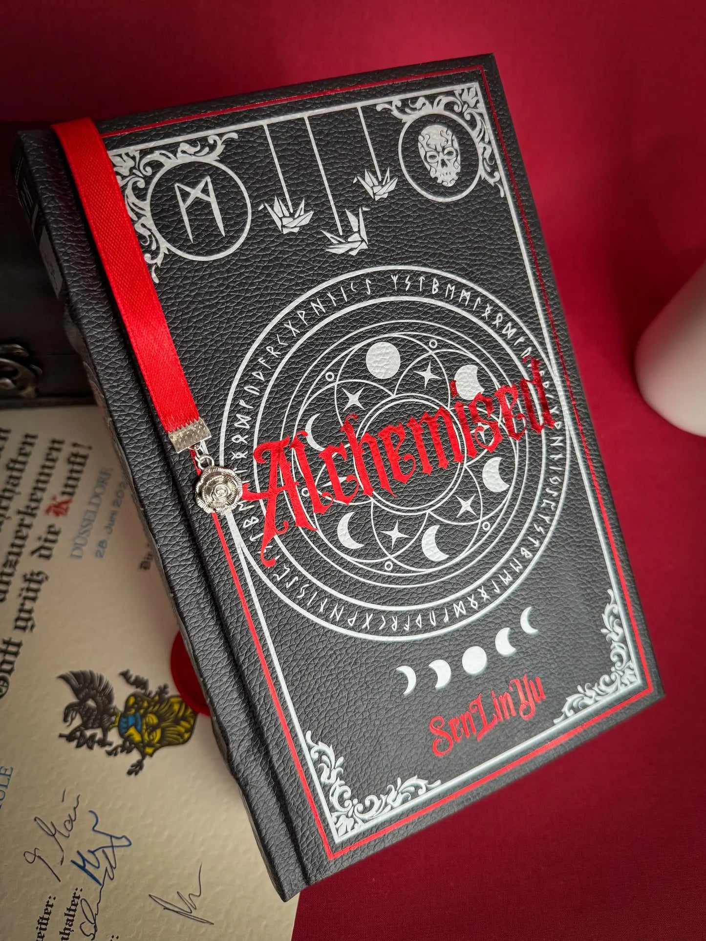 Alchemised Special Edition Hardcover Book – Leatherbound, Handmade, SenLinYu