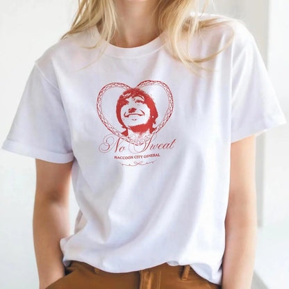 Bryan Hodukavich "No Sweat" T-Shirt - Unisex Coquette Graphic Tee