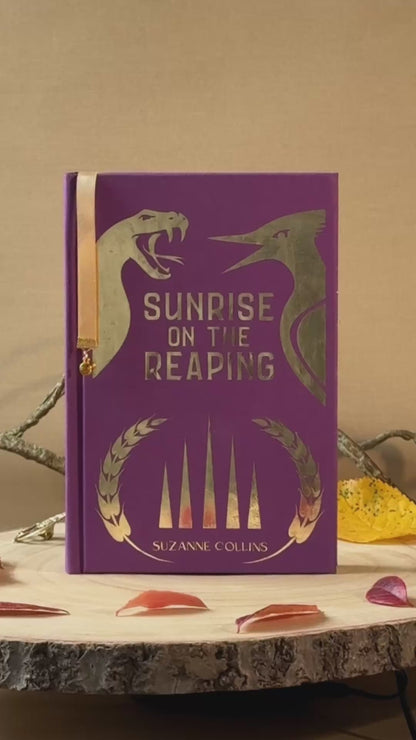 Sunrise of the Reaping – The Hunger Games Special Edition, Handmade Clothbound Book, Suzanne Collins