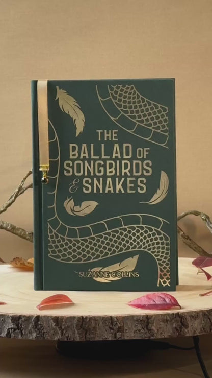 The Ballad of Songbirds and Snakes – The Hunger Games Special Edition, Handmade Clothbound Book, Suzanne Collins